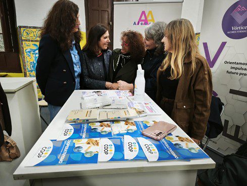 Vortice Alcores Formacion refuerza su compromiso con el empleo en la Feria de Empleo de Ecija 2026 2